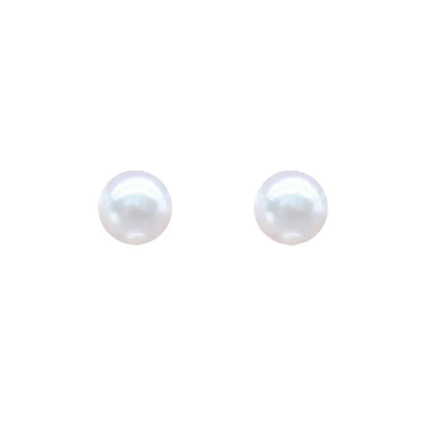 pearl studs earrings