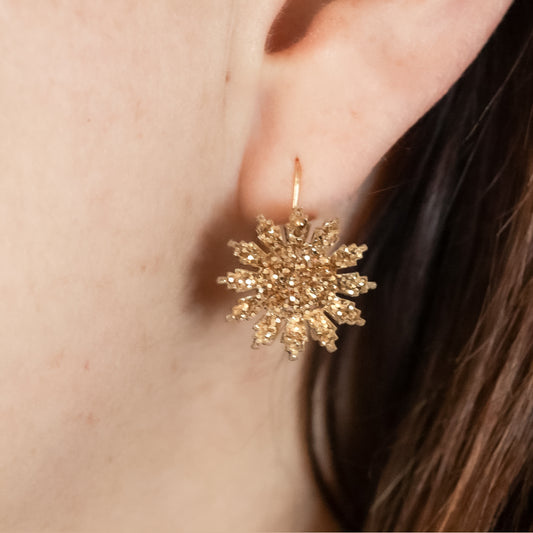 Gold Star Earrings