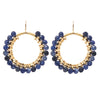 Jeux de Lumière - Drop hoop earrings