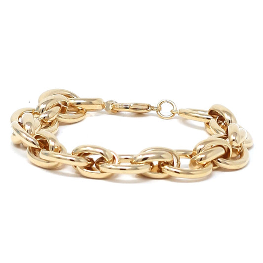 Les Intemporelles -  Chunky gold bracelet