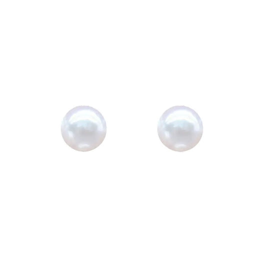 pearl studs earrings