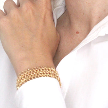 Les Intemporelles - Faceted chain bracelet