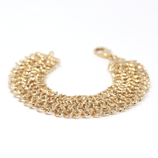 Les Intemporelles - Faceted chain bracelet
