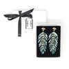Rêves de Paradis - Long leaf earrings