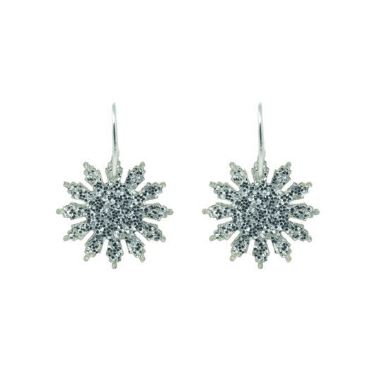 Silver Star Earrings