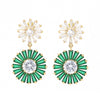 Un peu, beaucoup... - Daisy drop earrings