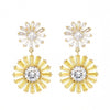 Un peu, beaucoup... - Daisy drop earrings