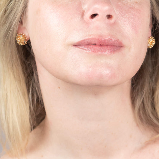 Starburst Stud Earrings – Gold Plated