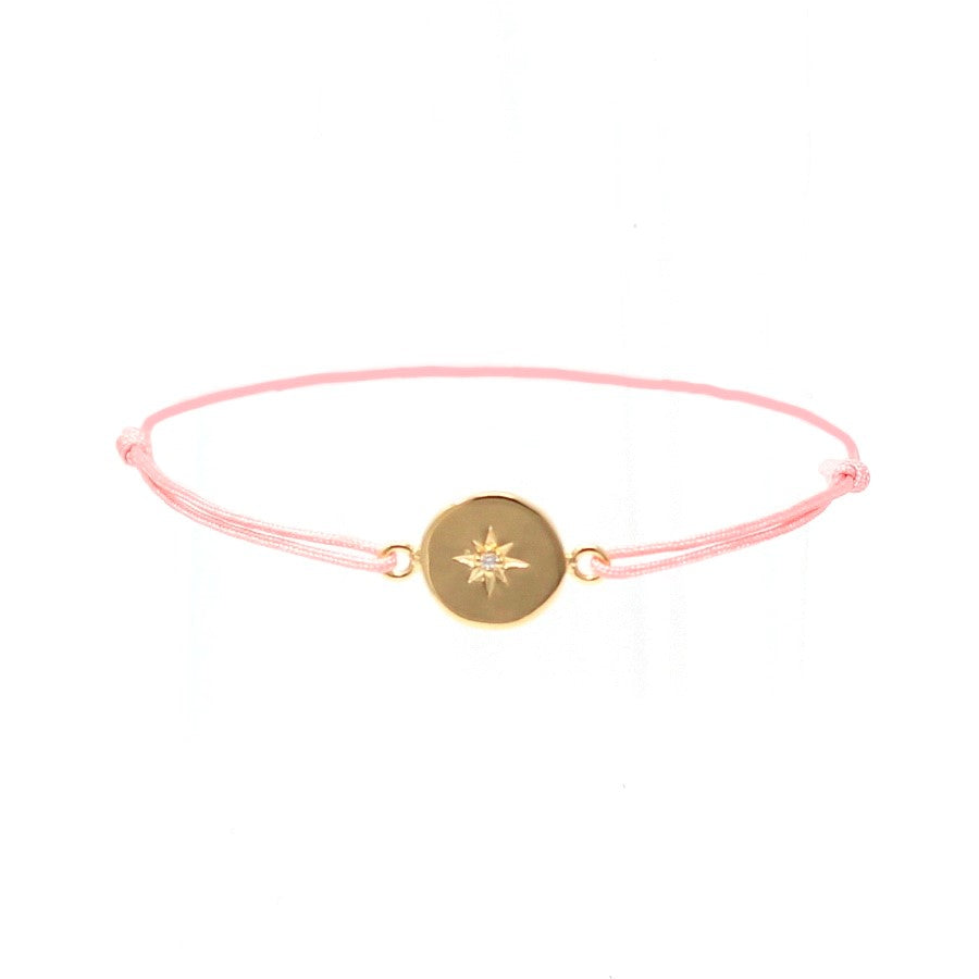 Star Bracelet Blush Pink