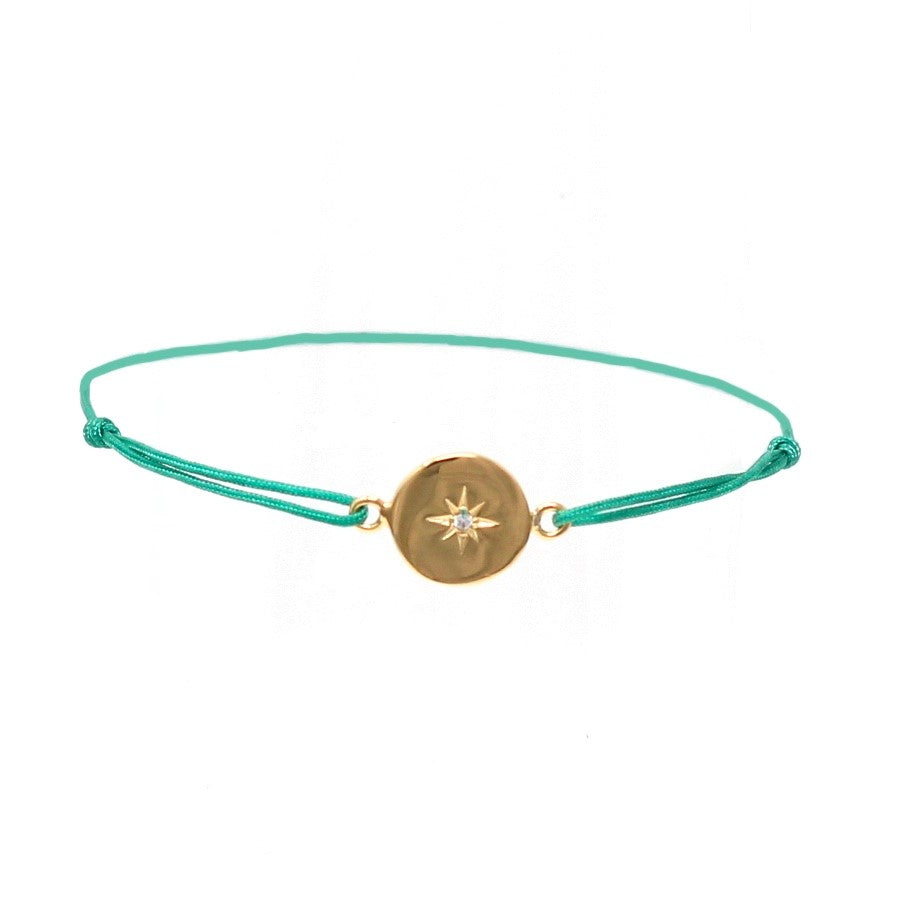 Star Bracelet Emerald Green