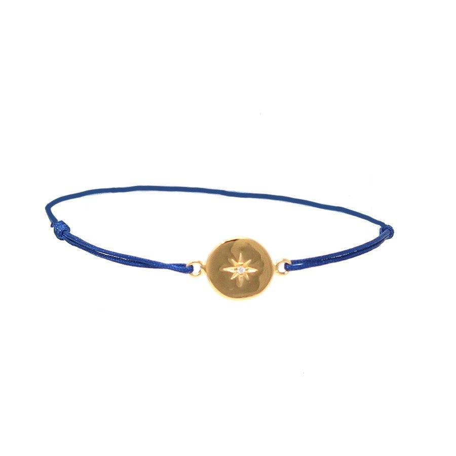 Star Bracelet Navy Blue