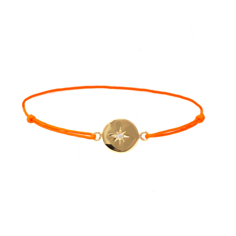 Star Bracelet Tiger Orange